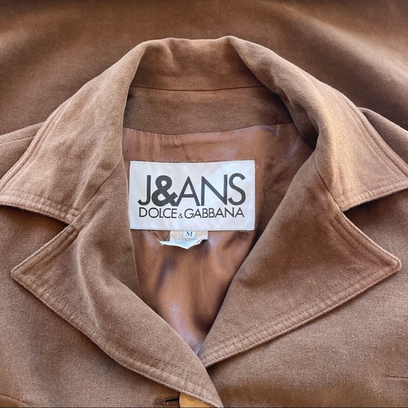 J&ANS Dolce & Gabbana Brown Coat Women’s size Medium made in Italy - Picture 13 of 17